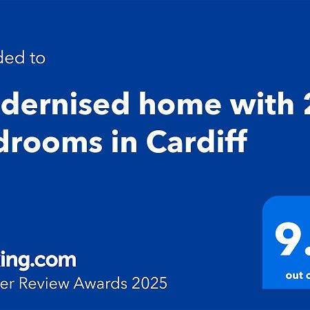 Modernised Home With 2 Bedrooms In Cardiff Exteriör bild