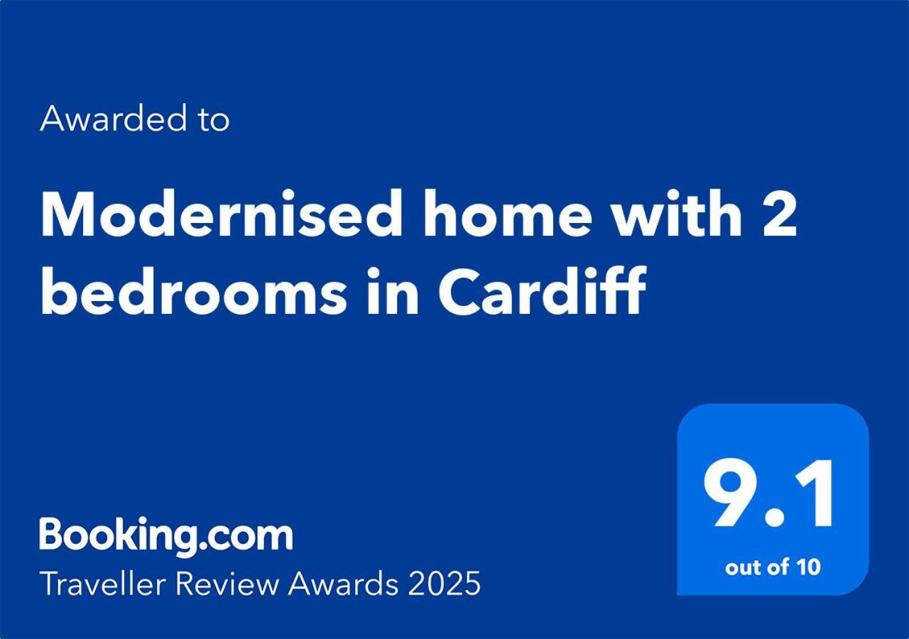 Modernised Home With 2 Bedrooms In Cardiff Exteriör bild